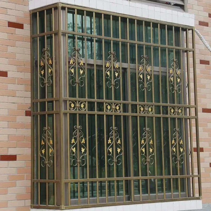 decorative  iron window grill designs safety wrought iron window guard