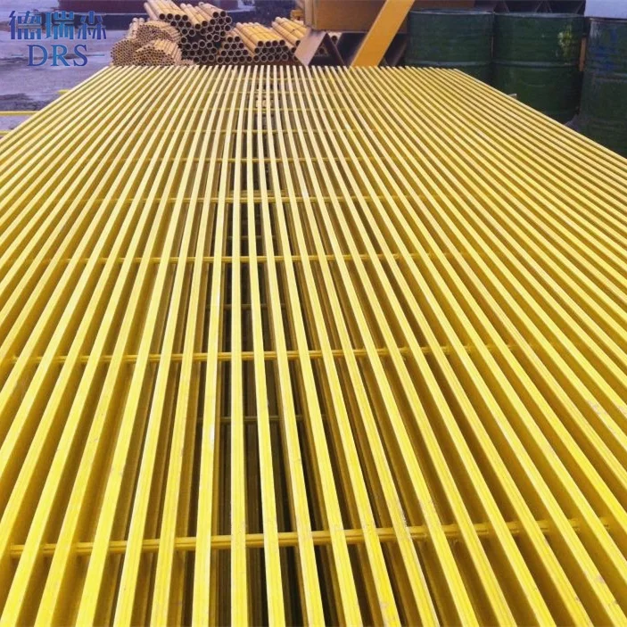 Fiberglass FRP Grating Deck Panel