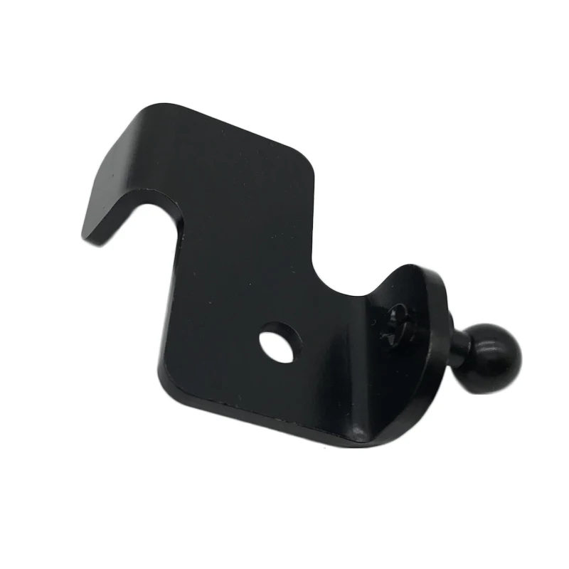 Black Galvanized Steel, Wrought Iron Metal L Size Angle Bracket for Sale