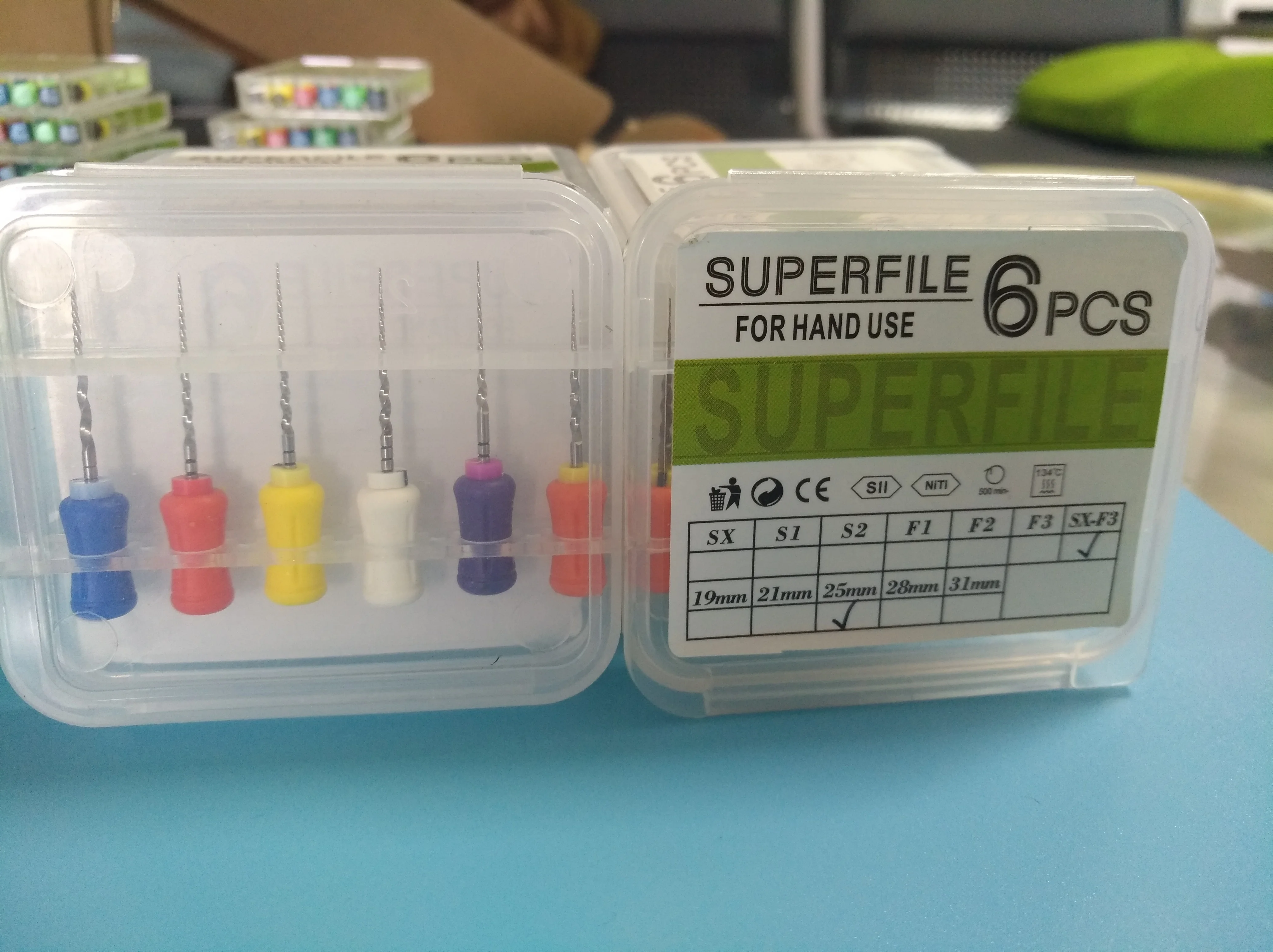 High Quality Hand Use Dental Endo Files  Manual Files Root canal files