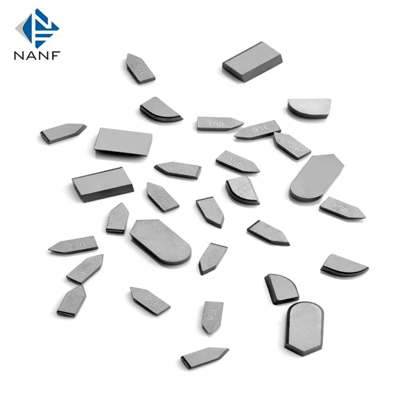 for making milling tools,, turning tool A4Type yg6 cemented carbide brazed  tips