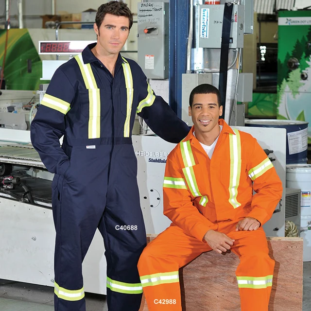 Protection flame retardant acid resistant work overall