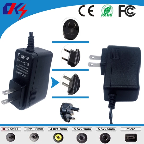 Oem/odm AC 100-240V DC 8.4V 1A Power Adapter Switching Converter Adapter US EU UK AU Plug