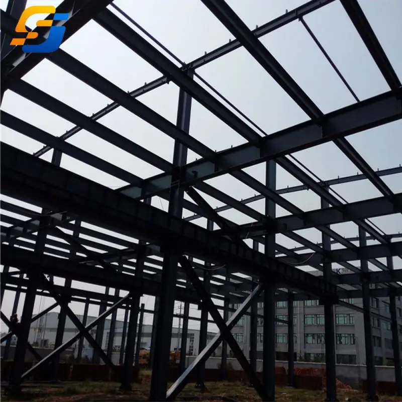 Frame Structure Stable Prefab Multi Storey Steel Warehouse Factory Building