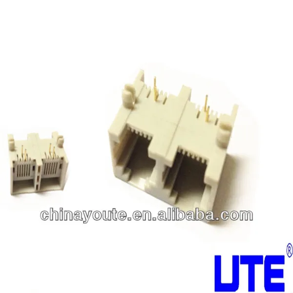 6p2c пластиковые rj11 для подключения