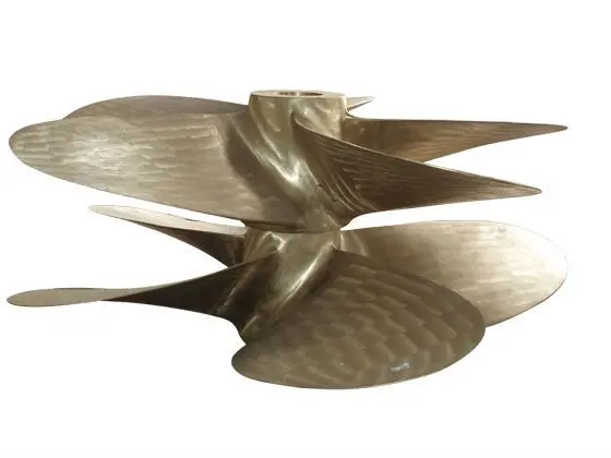 Marine bronze fixed pitch propeller solas boat using propeller