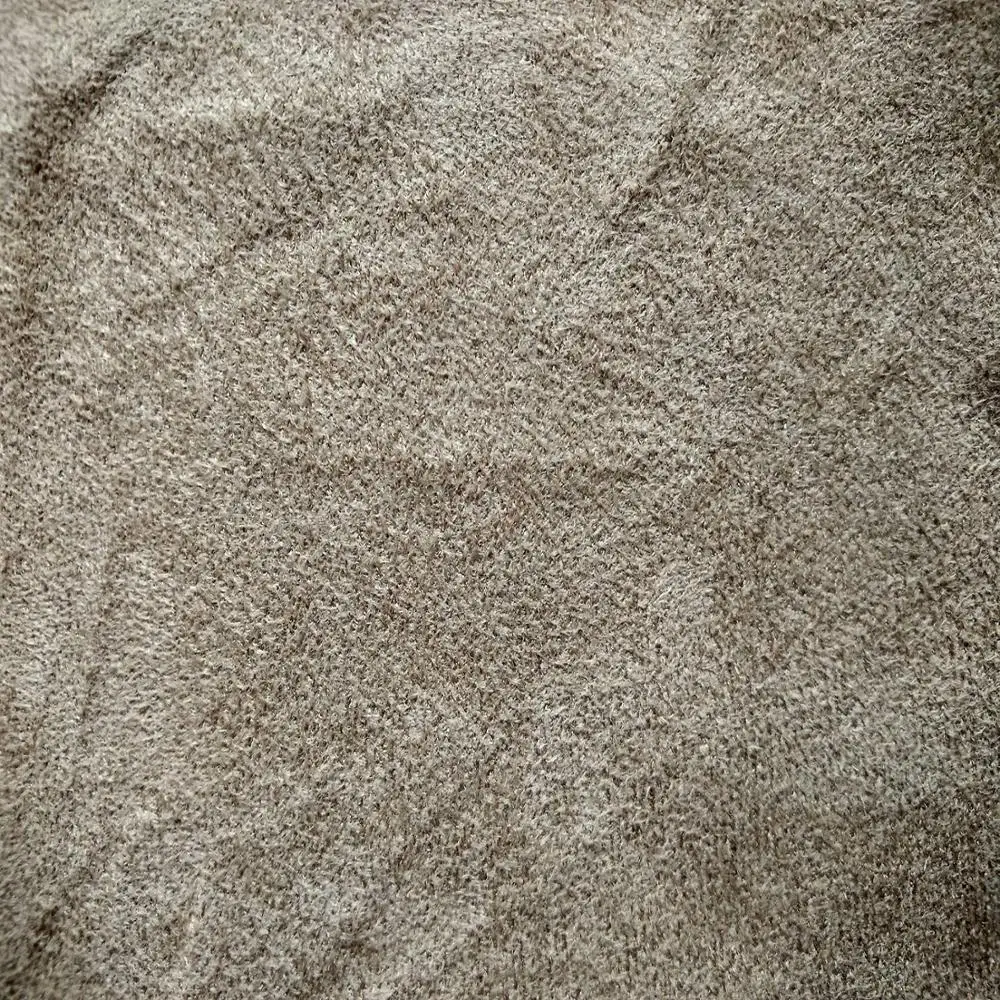 Model toys light weight soft sanded warp knitted suede fabric