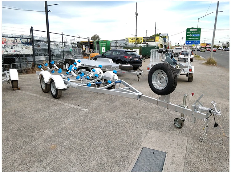 5 M 5.5 M 4.3 M Boat Trailer ATM 750KG  1200KG 1400KG 2000KG