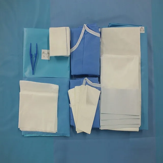 Disposable EO Sterile Caesarean Section Drape Pack Baby Delivery Pack