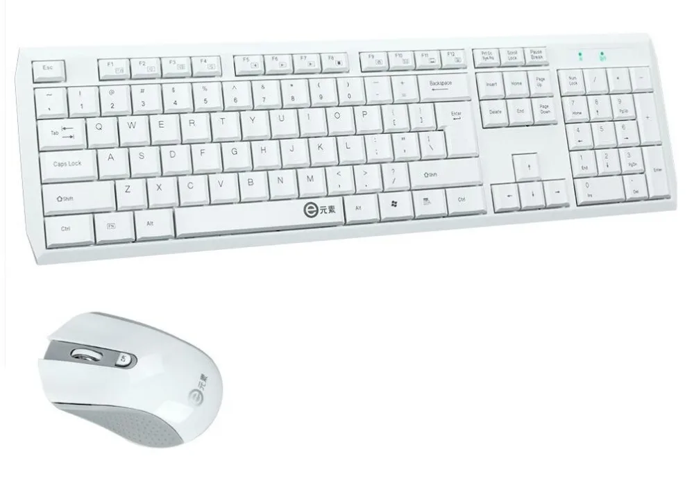 
Multimedia wireless keyboard mouse combo ultra-thin keyboard with micro receiver 