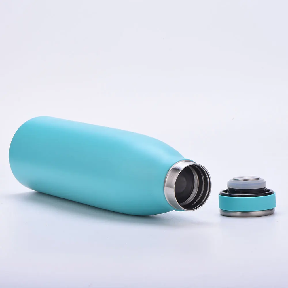 500ml  and 750ML Sports Stainless Steel Flask Vaccum Milk Thermos