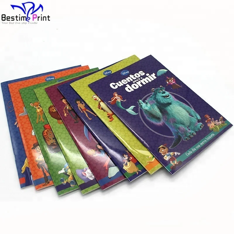 Full Color Manga Book Printing Manga Printing House in China