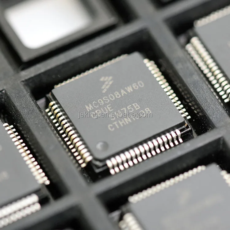 MC9S08AW60CFUE 9S08AW60CFUE IC MCU 8BIT 60KB FLASH 64QFP MC9S08AW60