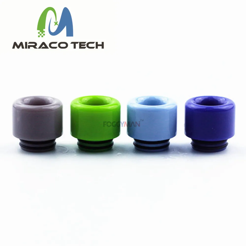 
Foggyman New Arrival Resin 810 drip tip Wide Bore Mouthpiece for TFV8 TFV12 Goon RDA Color Auto Changing 