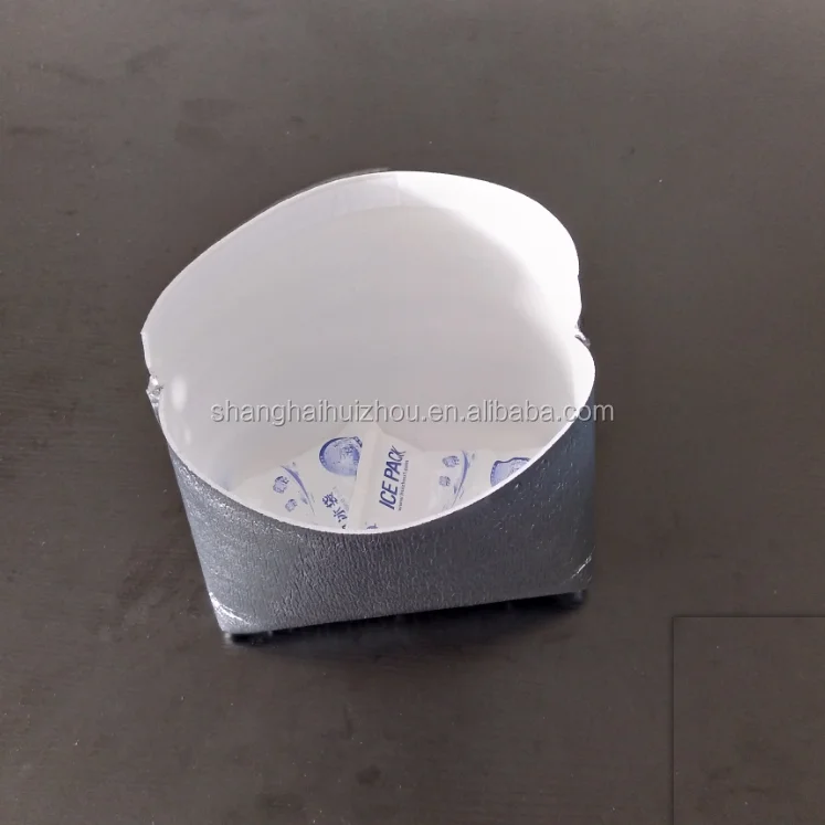 carton insert foam foil liner biodegradable  insulated freezer Silver Moisture Proof Thermal Box Liners Great To Keep Items Cold Or Warm shipping bags