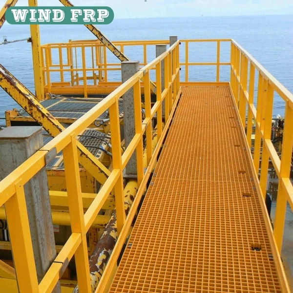 
FRP GRP platform grated floor 