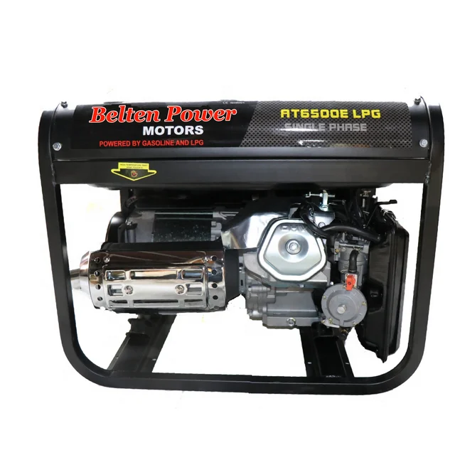 Powerful Generator Gasoline 3 Phase Gasoline Generator 6kw Portable Gasoline Generator