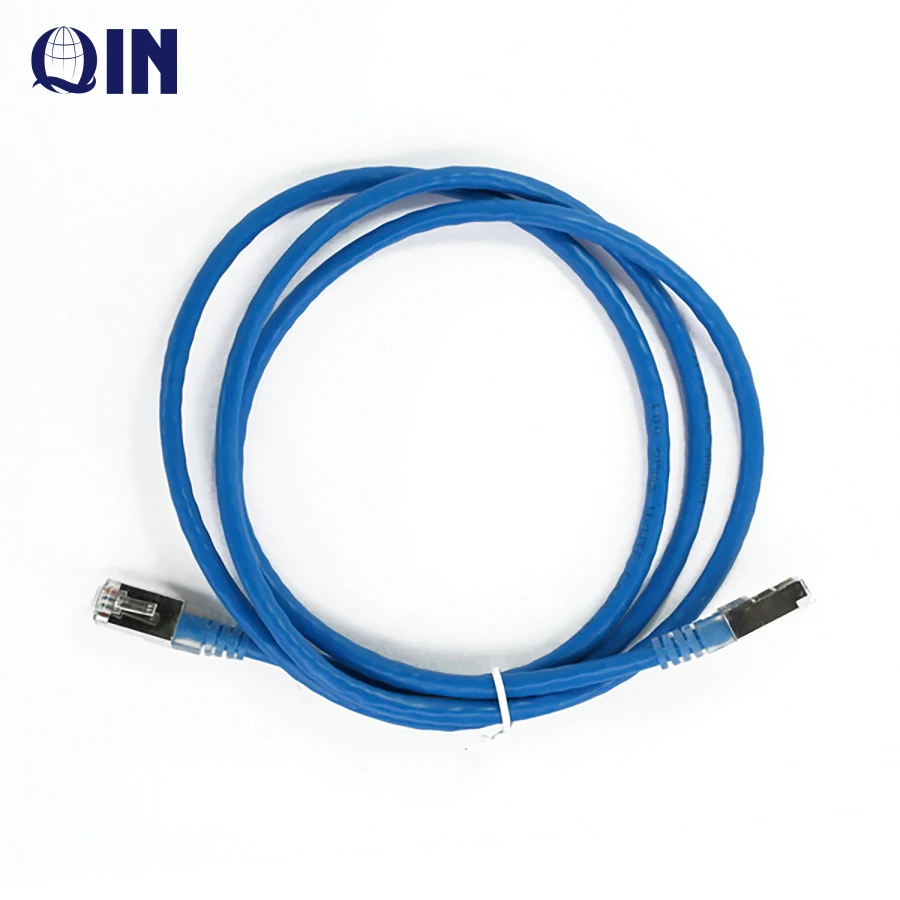 Shenzhen factory 1M 2M 3M 5M shielded copper conductor FTP Cat6 patch cable