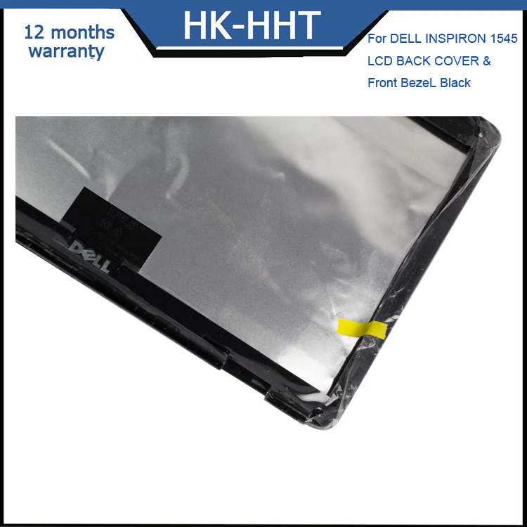 
New laptop shell for DELL INSPIRON 1545 LCD BACK COVER & Front BezeL Black M685J 