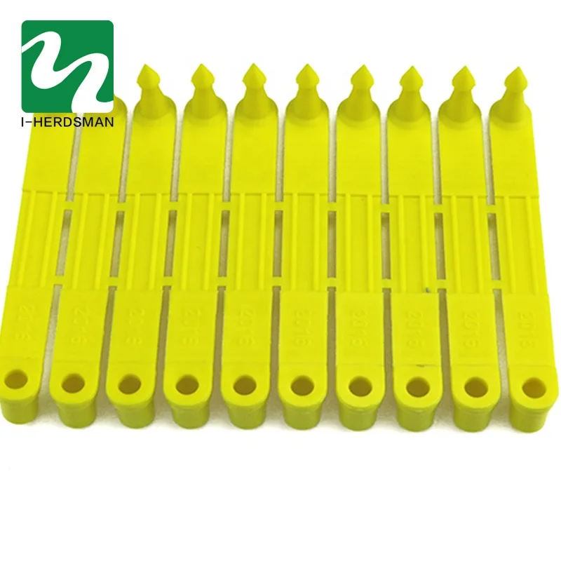 73MM Length Strip Shape TPU Material Animal Identification Mark Livestock One Pieces Ear Tag Sheep Ear Tag