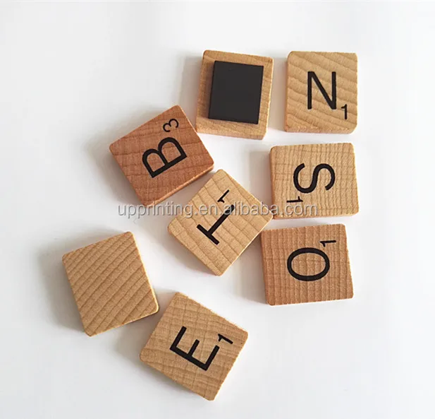 
Word Scrabble Game, Word Puzzle Game, Magnetic Wooden scrabble Game 