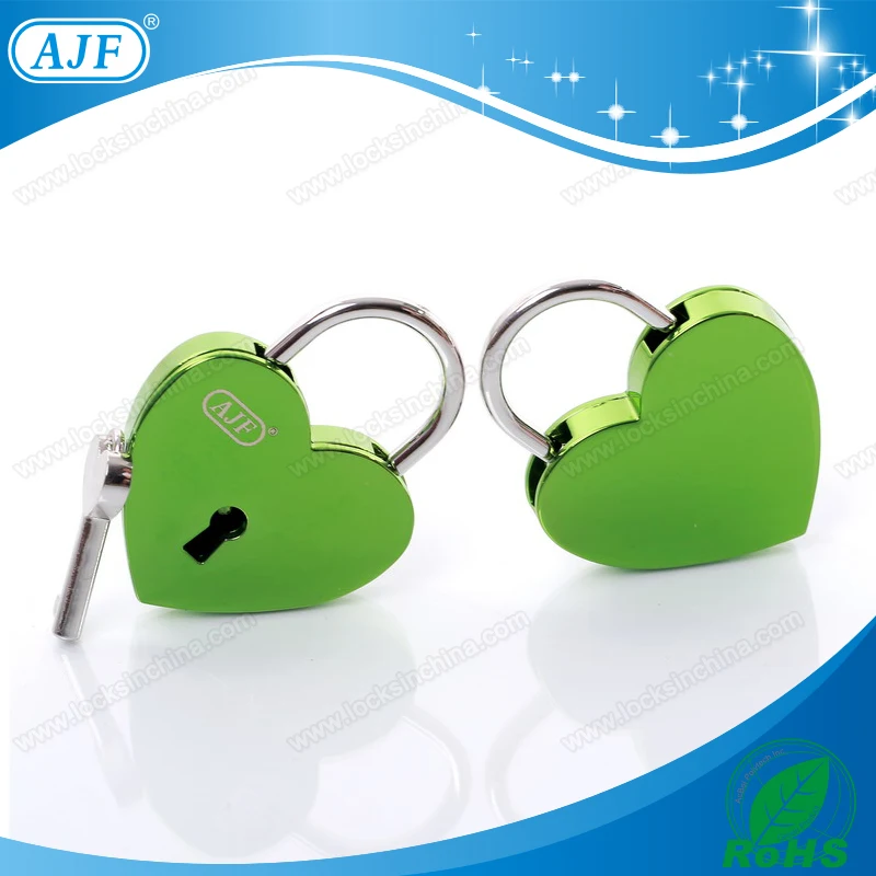 AJF TUV ПРОШЛО блестящий зеленый сердце любовь замок с гравировкой имен, подарок, Liebesschloss, замок любви