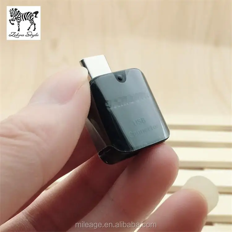 Hot selling high quality Professional USB female to type-c adapter S8 OTG connecter at the Wholesale Price