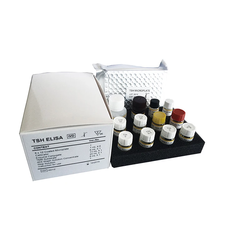 
ISO13485 certification Thyrotropin TSH ELISA test kit 