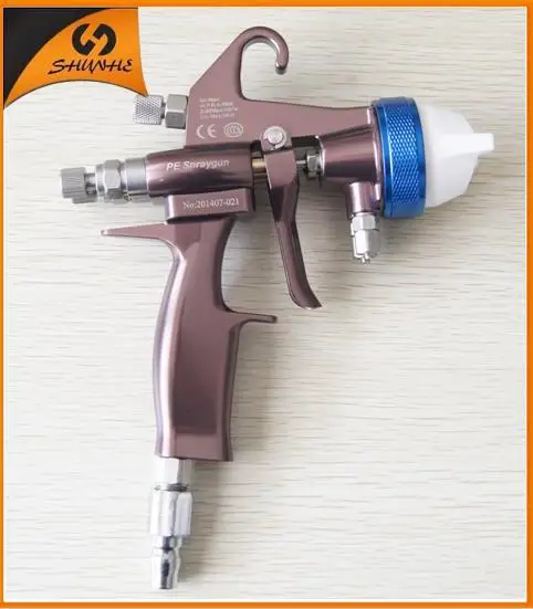 2015 high quality best priced HLVP painting double nozzle spray paint machine