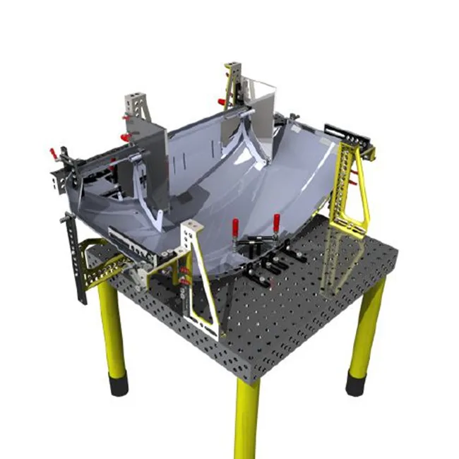 
3D welding cast iron lapping plate 