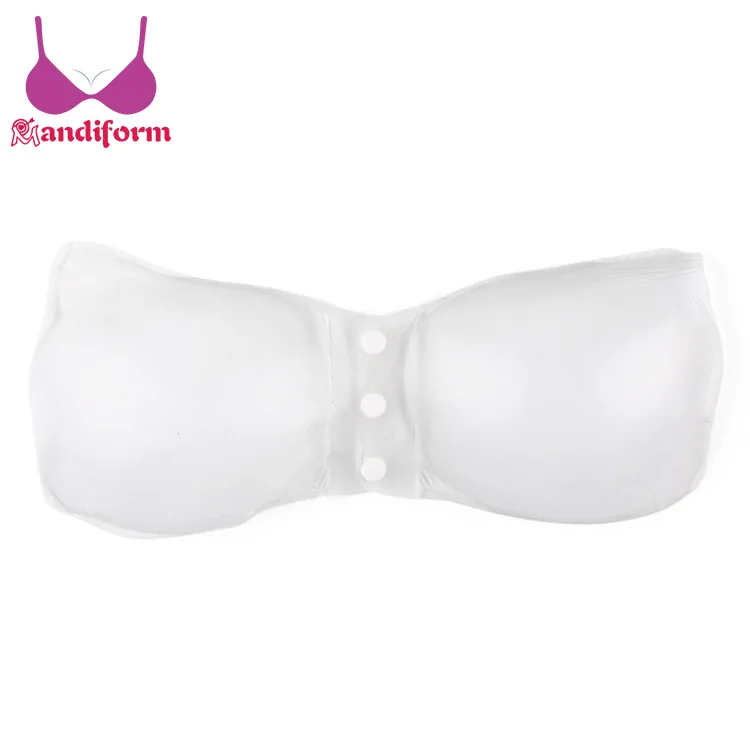Bridal Underwear Strapless Backless Bras Manufacturer In China Freebra Front Clip Push Up Silicone Adhesive Bra