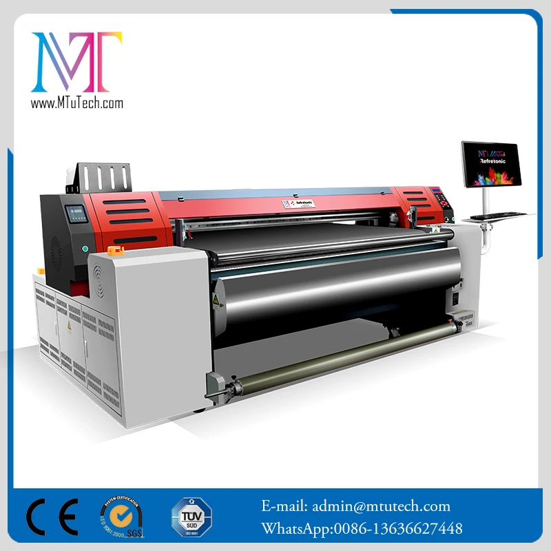 China Supplier Direct Belt Textile Printing Machine for Fabric Silk Lycra