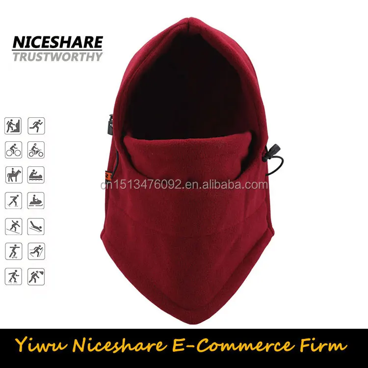hot wholesale military multifunctional winter fleece mask balaclava