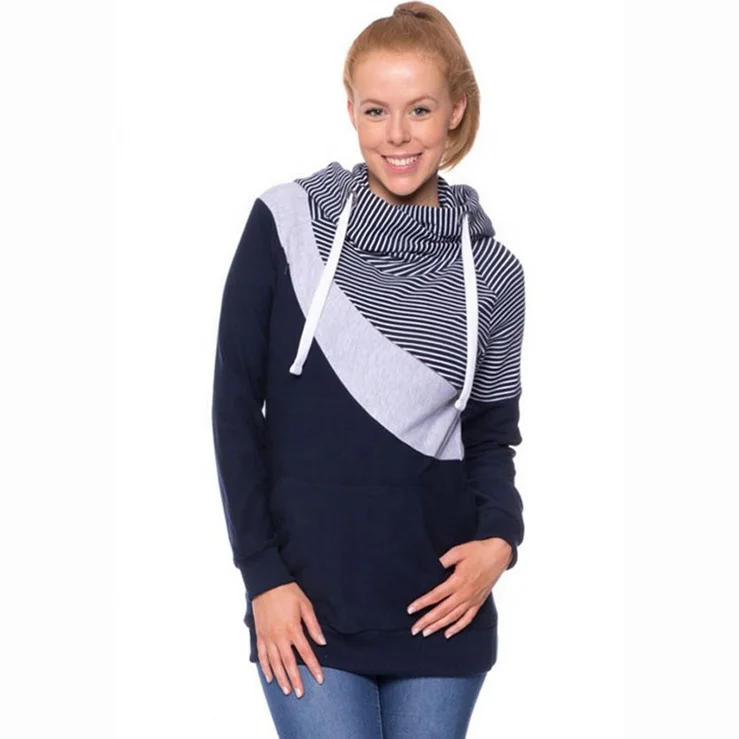 
Breastfeeding Pregnancy clothes Casual Maternity Clothes Long Sleeve Nursing Top Breastfeeding Hoodie For Pregnant Women 
