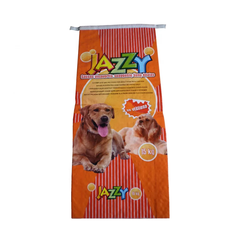 
bopp laminated PP woven horse feed bag 