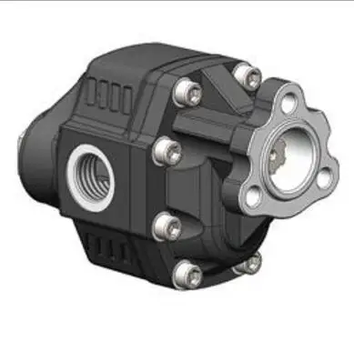 Italian standard triangular flange UNI 3 holes cast iron pto gear pump for dumping truck