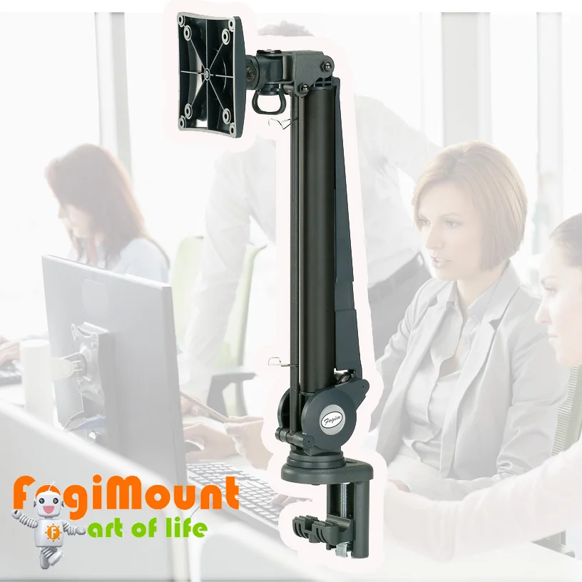 Space Magician Gas Spring Monitor Arm (Desk Clamp Mount)