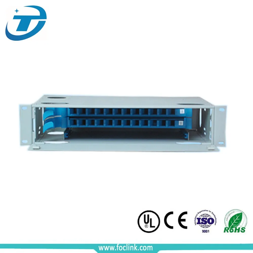 1U 2U Открытый Стойку ODF, 4 8 12 24 48 72 96 144 Порт Сердцевины Оптического Волокна Основной Коробка Распределения Кадров ODF