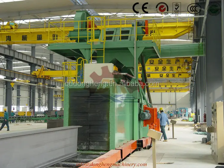 H-Beam Дробеструйной, Машина CE, ISO9001 от DH группа с высоким качеством и конкурентоспособной ценой