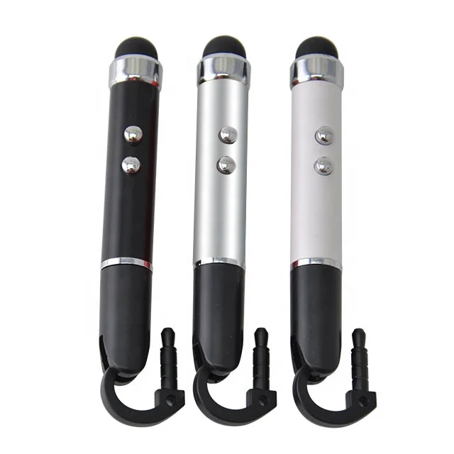 
High-Quality 5 in1 LED Multi-functional Tools Laser Pen 