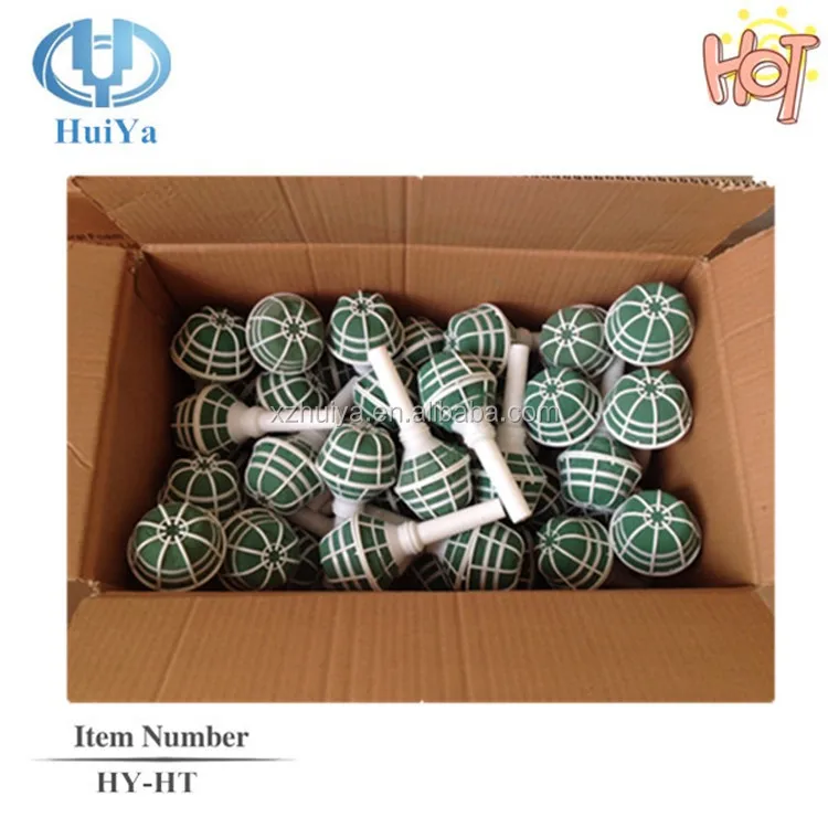 Fresh Flowers Bouquet Holder Handle Bridal Floral Foam Wedding Flower Decorations Holder For Bride