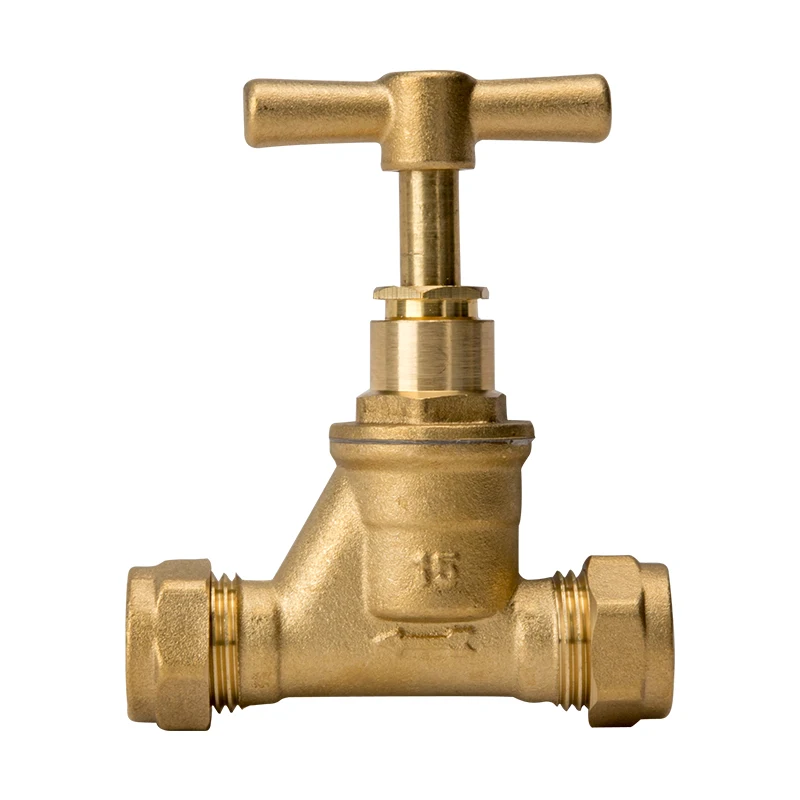 Высококачественный латунный стопорный клапан с наружной резьбой, Заводское производство 1/2, стопорный клапан, запорный клапан
