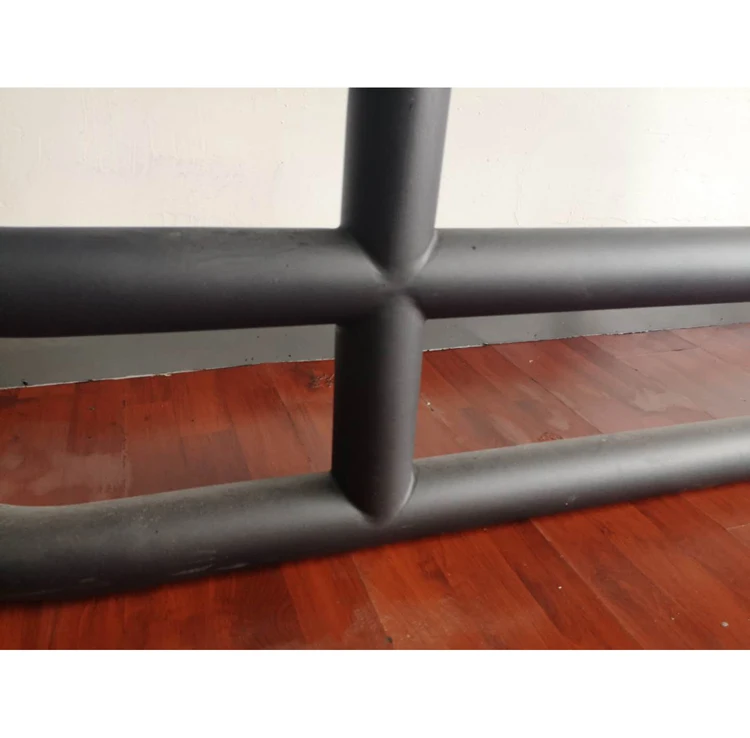 
Factory Direct Sale Heavy Duty Truck Front Bumper Guards Stainless Steel in Black Universal Fits 