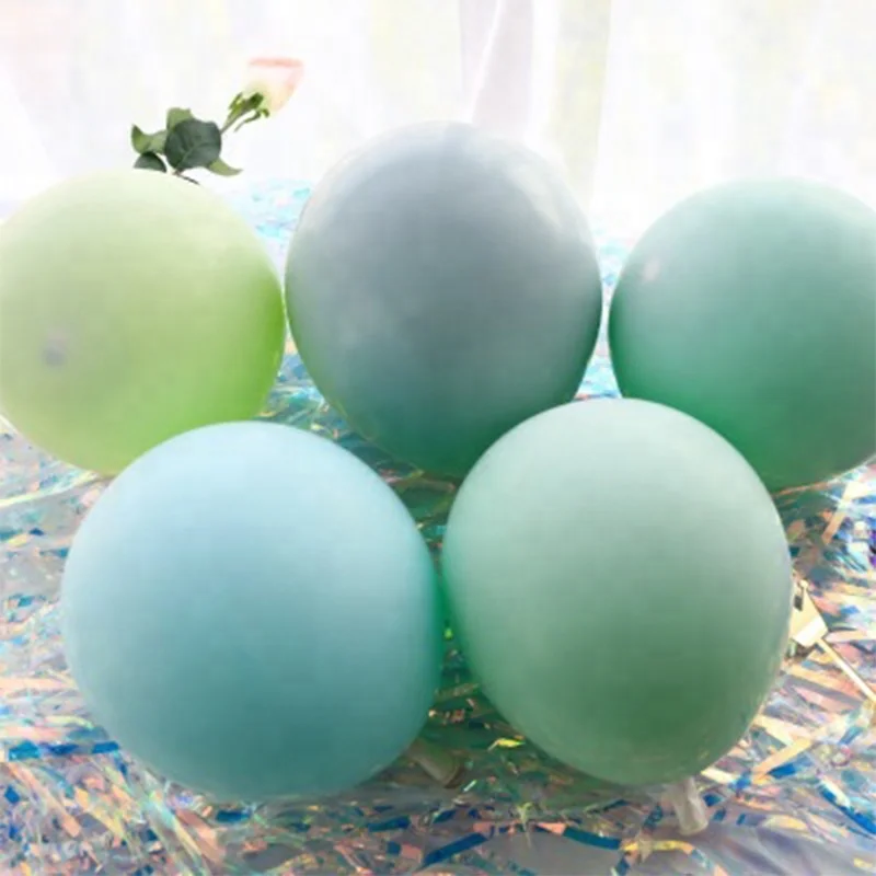 100PCS 10inch Latex Balloon Macaron Color Wedding Decoration Balloons SBR122