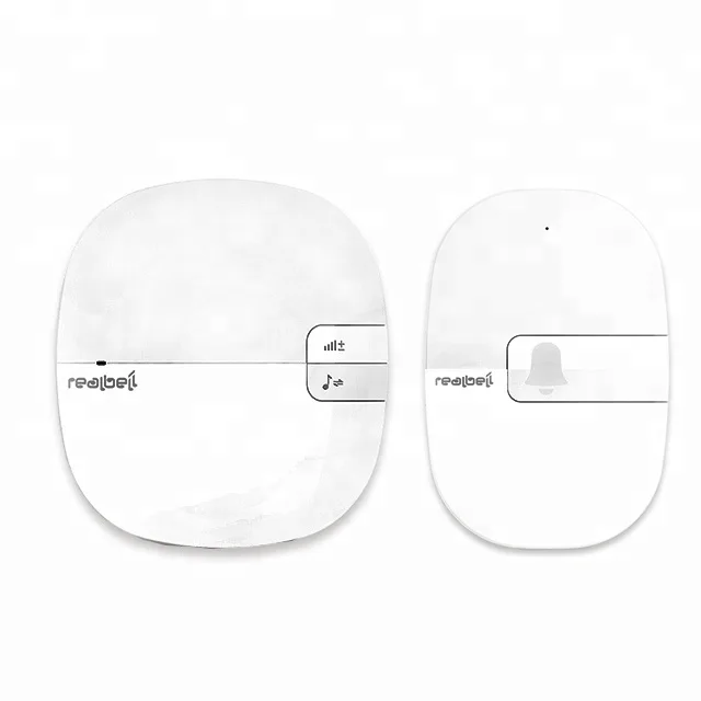 White Unique Design Wireless Bell smart doorbell with Patent