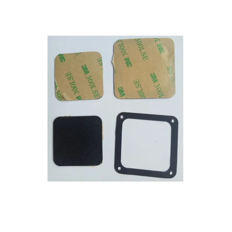 
mesh rubber pad thickening self-adhesive non-slip mat black cushion silicone foam rubber sheet 