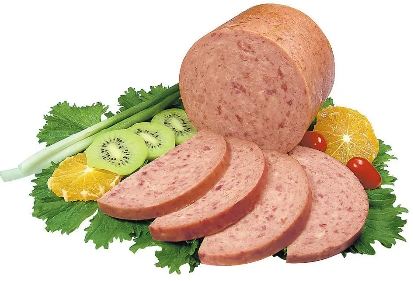 
Canned Spicy Pork Luncheon Meat 