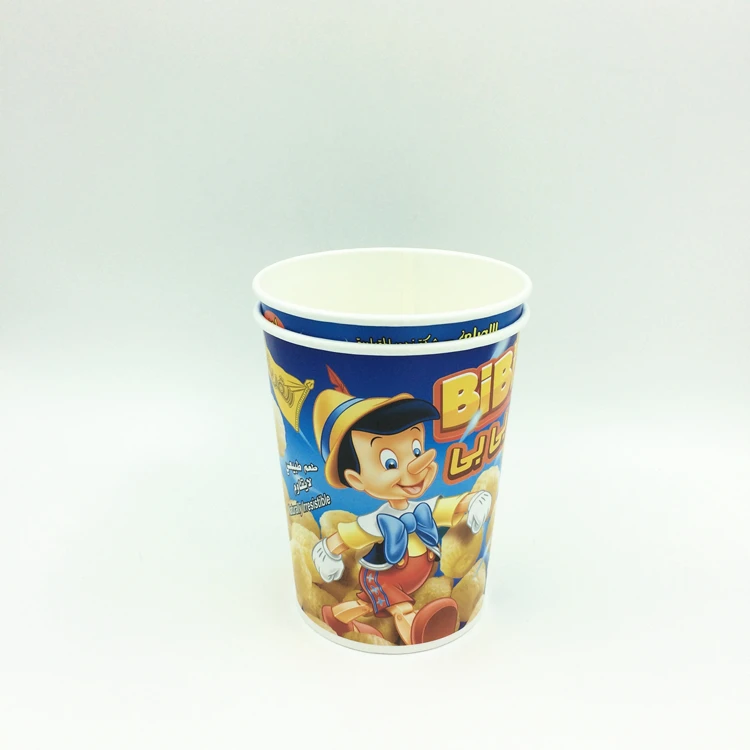 46oz disposable paper bucket popcorn cup