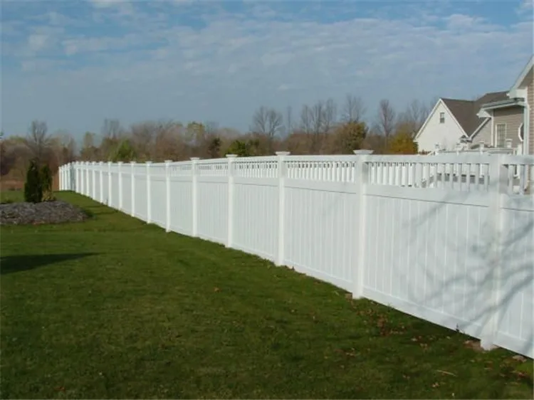 Special Hot Selling Plastic PVC Garden Decorative Fence