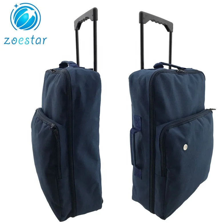 Cheap Foldable Luggage Suitcase Travel Trolley with 2 wheels Easy Trip Trolley Travel Luggage Bag